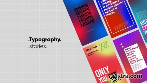 MA - Typography Stories After Effects Templates 149404