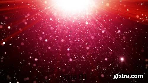 MA - Glittering Red Stock Motion Graphics 149681