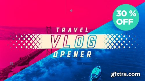 Videohive Travel Vlog Opener 22588436