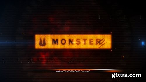 Videohive Monster Broadcast Package 16029360