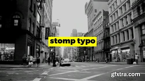 Videohive - Stomp Typo Opener - 22732061