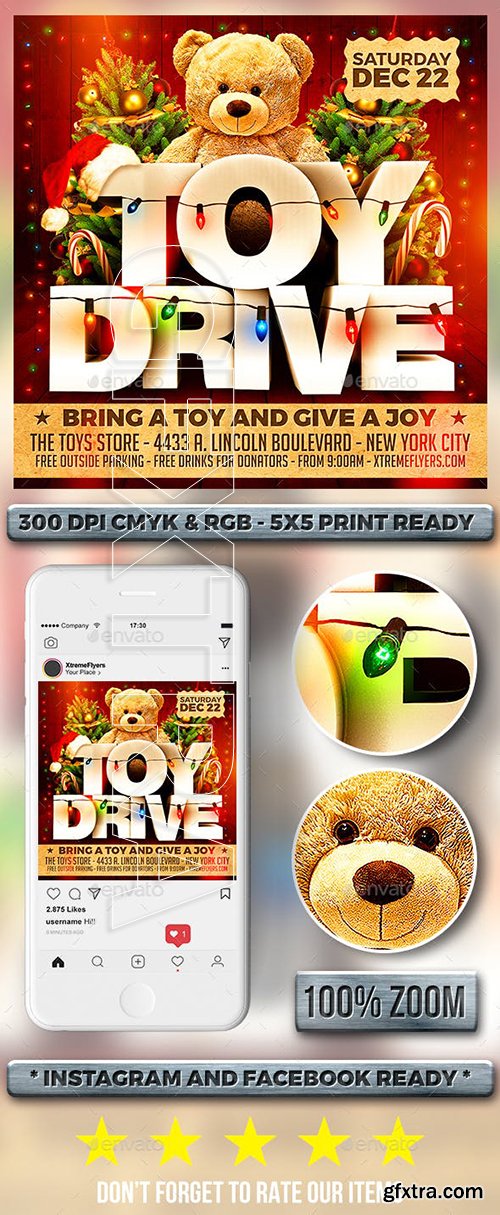 GraphicRiver - Toy Drive Flyer 22885632