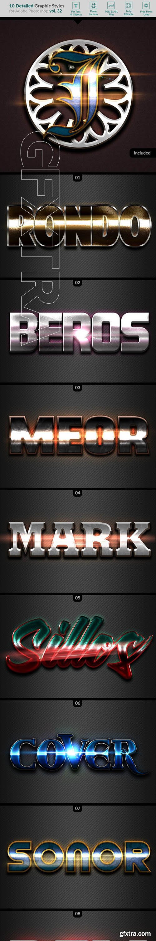 GraphicRiver - 10 Text Effects Vol 32 22988807