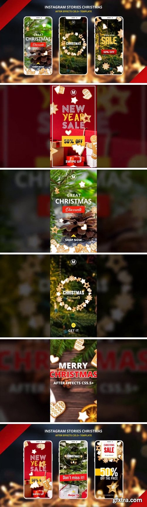 MA - Instagtam Christmas Stories After Effects Templates 150318
