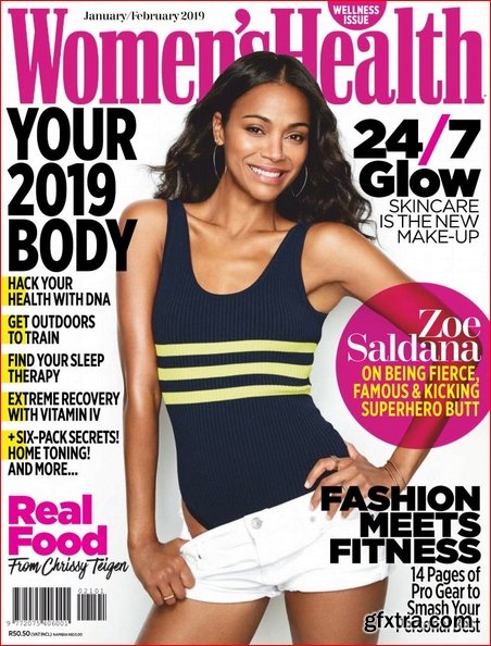 Women\'s Health South Africa - January 2019