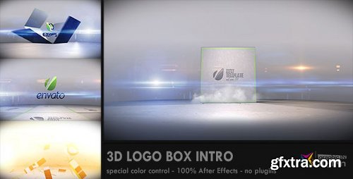 Videohive 3D Logo Box Intro 2584746