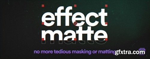 Effect Matte 1.2 for After Effects MacOS