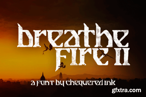Breathe Fire II Font