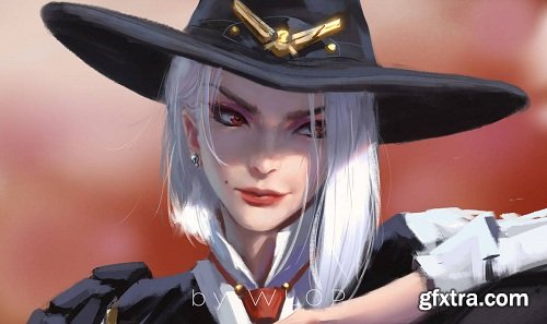 WLOP - Ashe: Digital Painting