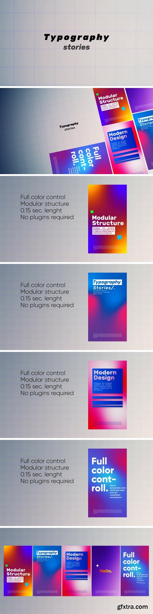 MA - Typography Stories After Effects Templates 151865