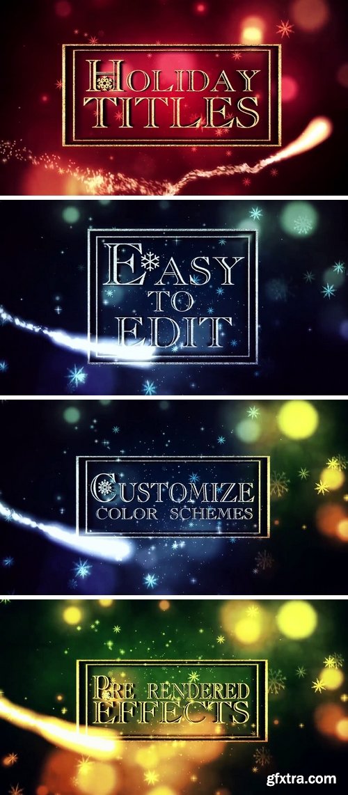 MA - Holiday Titles After Effects Templates 151603