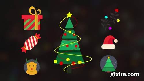 MA - Christmas Elements Pack Motion Graphics Templates 152899