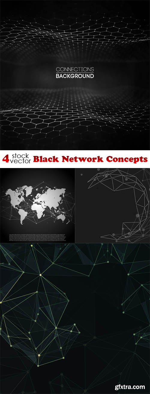 Vectors - Black Network Concepts