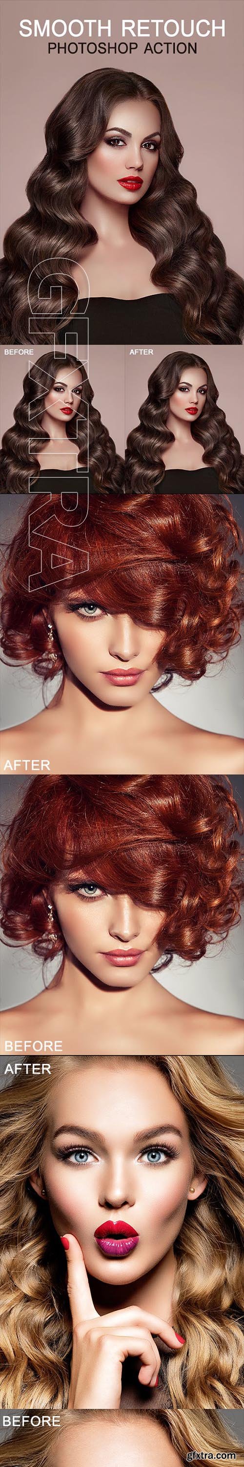 GraphicRiver - SMOOTH RETOUCH Photoshop Action 23019627