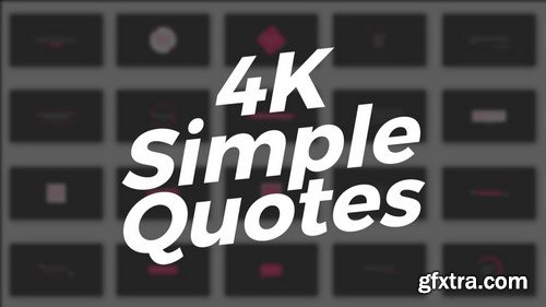 MA - 4k Simple Quotes-2 After Effects Templates 152839