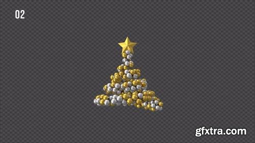 MA - Ornament Christmas Tree Pack Stock Motion Graphics 152853