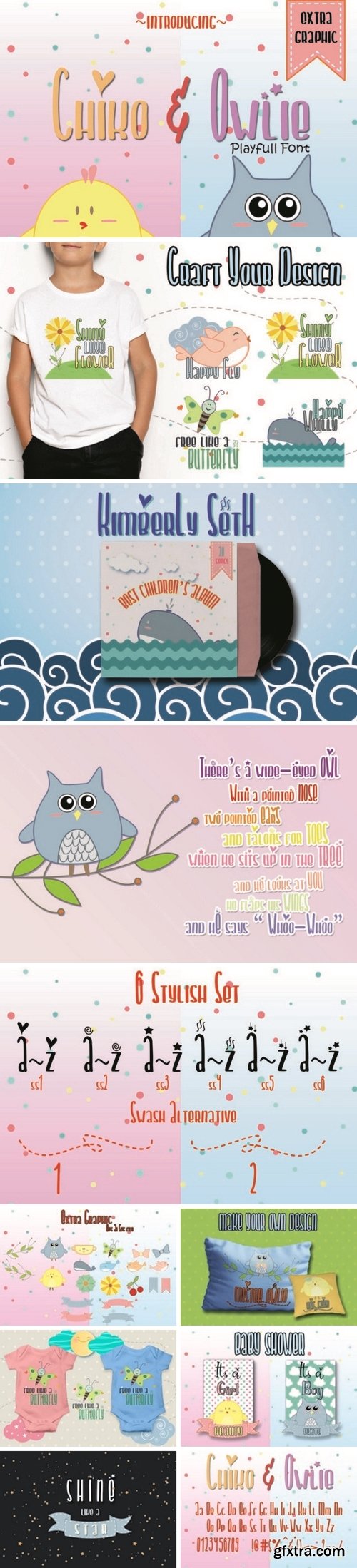 CM - Chiko & Owlie - Extra Cute Graphic 132973