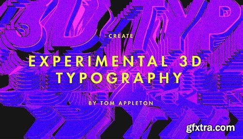 Create experimental 3D typography in Adobe Illustrator and Photoshop