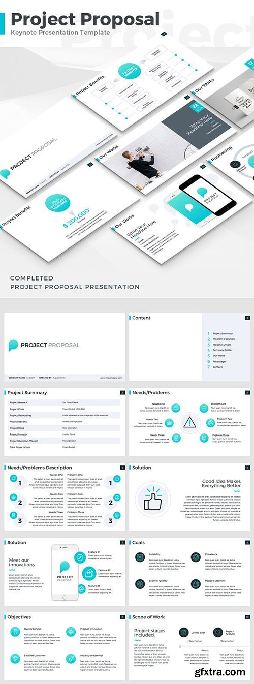 Graphicriver - Project Proposal - Keynote Template 19326205