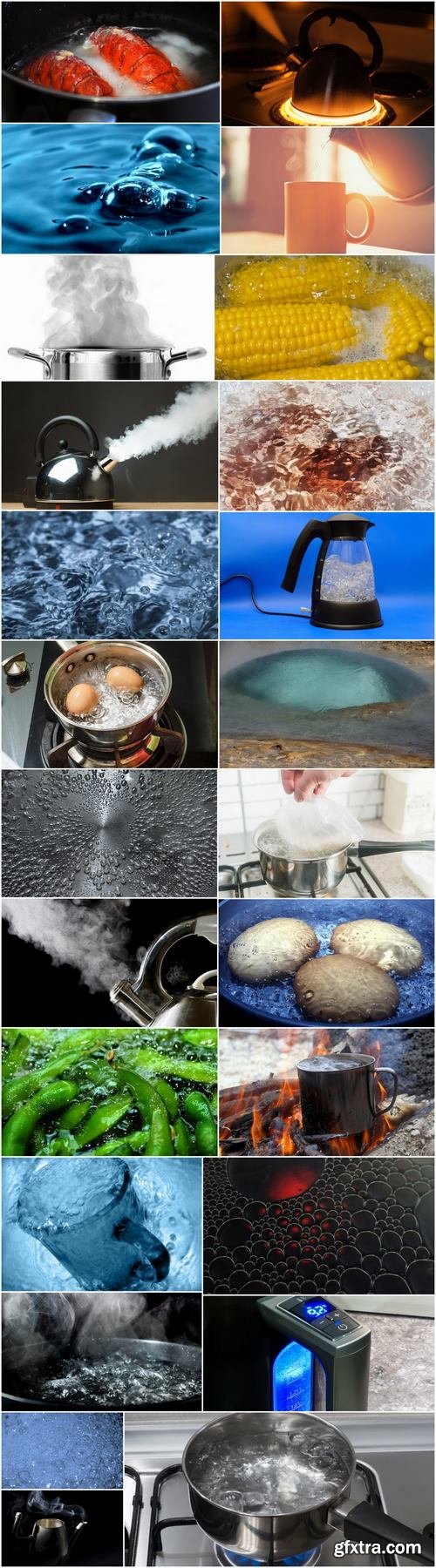 Boiling water steam cooking boiled food products 25 HQ Jpeg