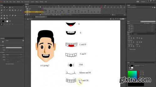 Create lip sync with Adobe Animate (version 2018)