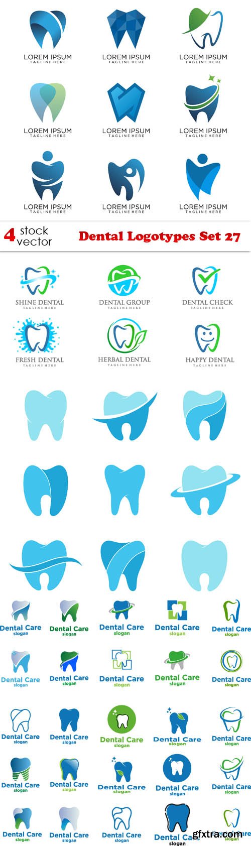 Vectors - Dental Logotypes Set 27