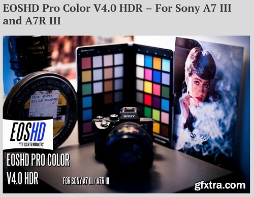 EOSHD Pro Color V4.0 HDR – For Sony A7 III and A7R III (Win/MacOS)