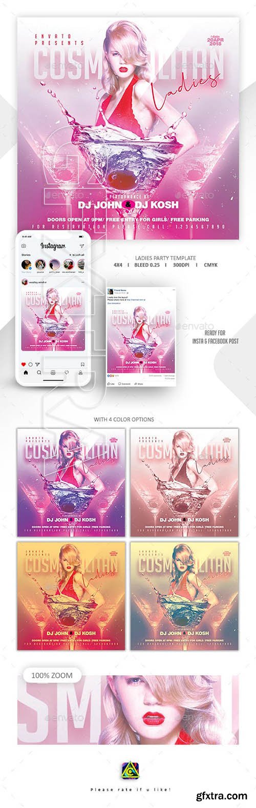 GraphicRiver - Ladies Night Flyer Template 22944941