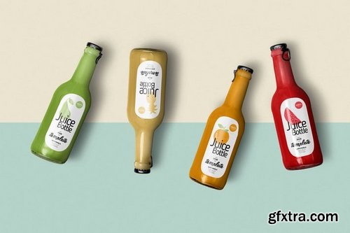 Awesome Juice Bottle Label Design Template