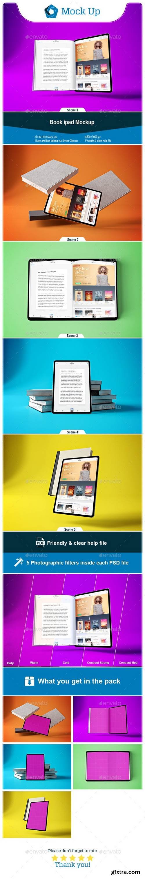 Graphicriver - Book Tablet Pro 23075480