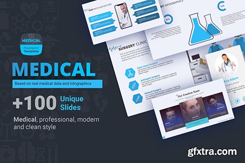 Medical presentation powerpoint template