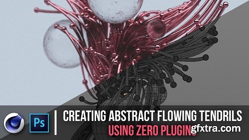 Creating Abstract Flowing Tendrils Using Zero Plugins