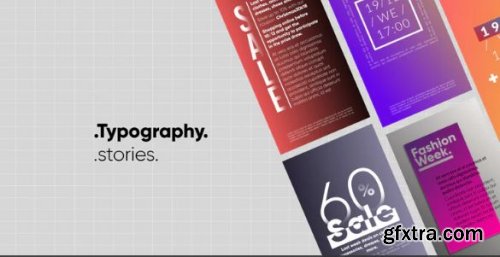 Typography Stories - After Effects 149417