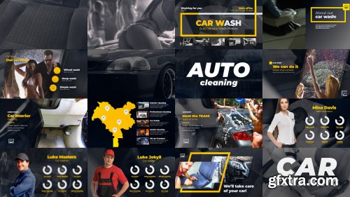 Car Washing Presentation - After Effects 134915