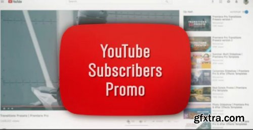 YouTube Subscribers Promo - After Effects 153529