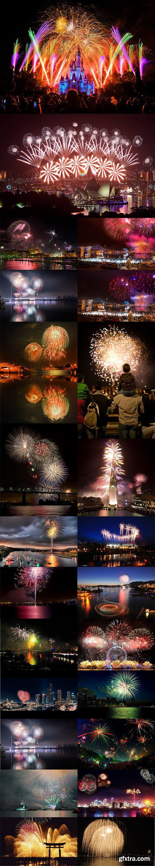 Around the World - New Year Fireworks Photos