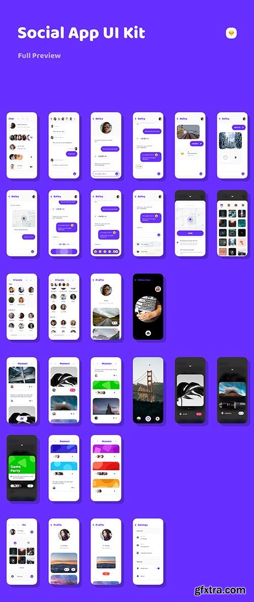 Social App UI Kit
