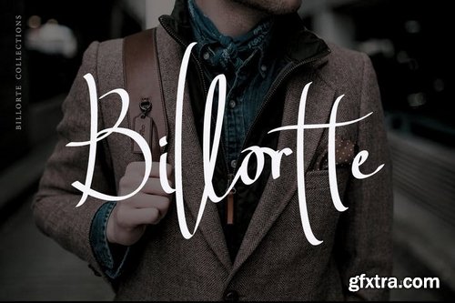 Billorte - Two Signature Fonts