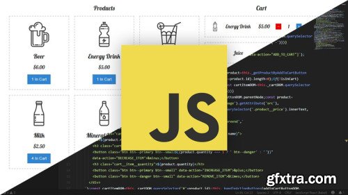 VanillaCartJS - ES6 JavaScript Shopping Cart