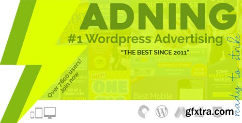 CodeCanyon - Adning Advertising v1.0.8 - All In One Ad Manager for Wordpress - 269693