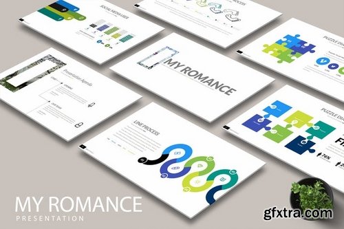 MY ROMANCE - Powerpoint and Keynote Templates