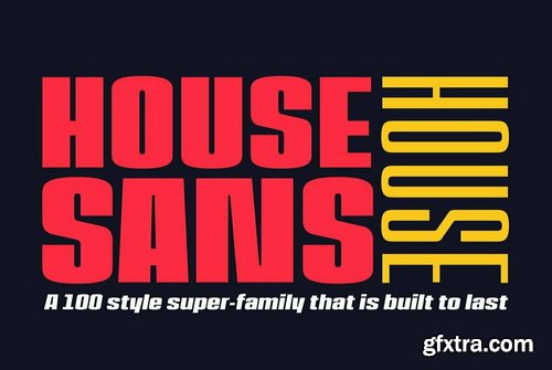 House Sans Font Family