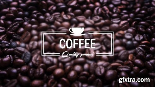 MotionArray Coffee Logo 157640