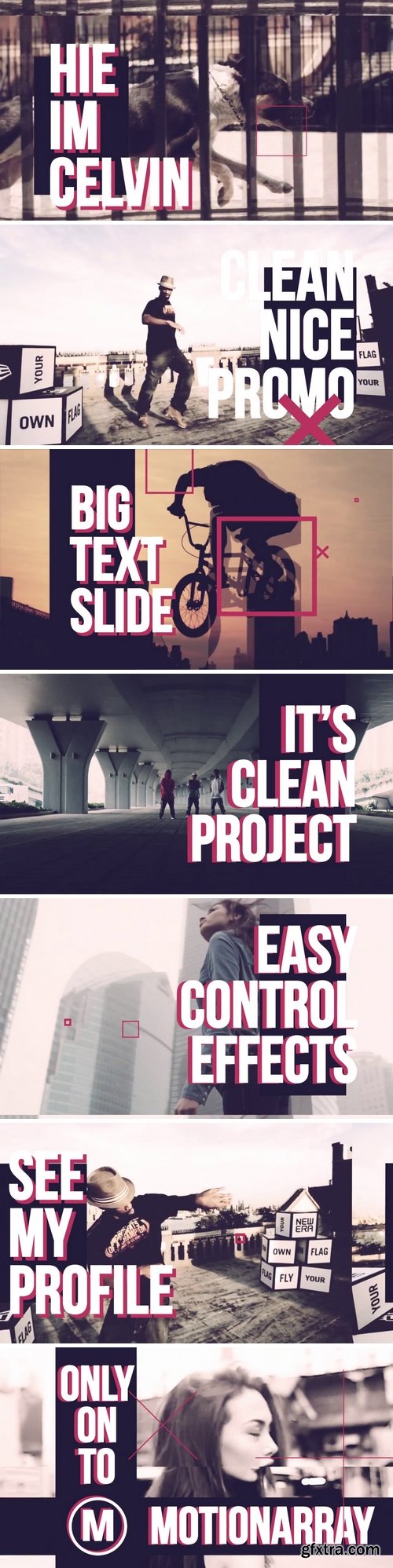 MotionArray - Big Texts Promo After Effects Templates 158116