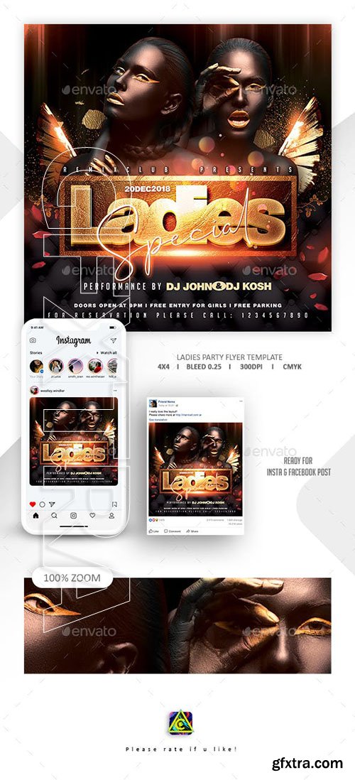 GraphicRiver - Ladies Night Flyer Template 23085483