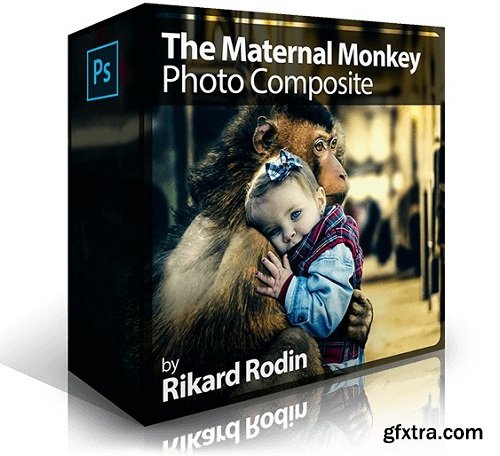 The Maternal Monkey Photo Composite