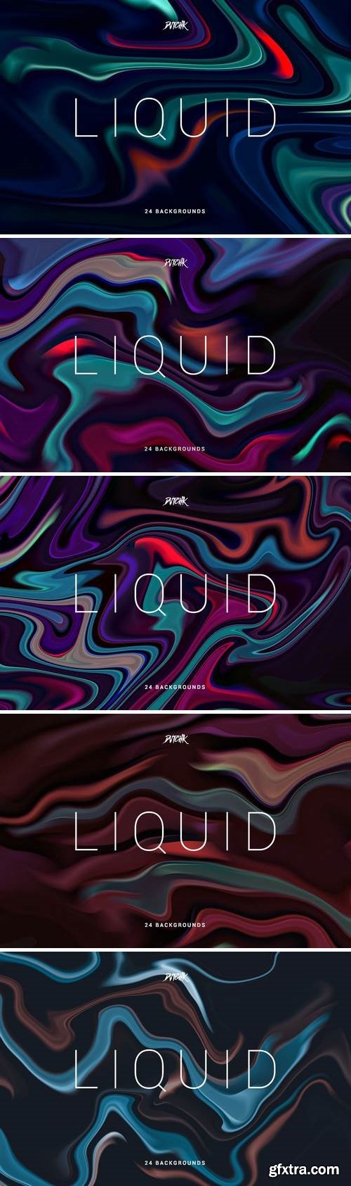 Liquid | Colorful Abstract Backgrounds