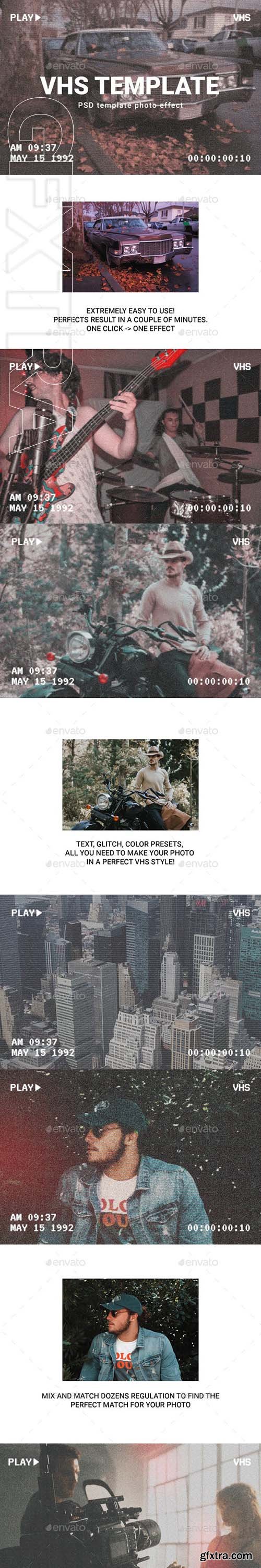 GraphicRiver - Vhs photo template 23025784