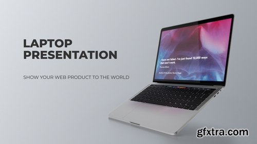 Videohive Laptop Presentation 23007050