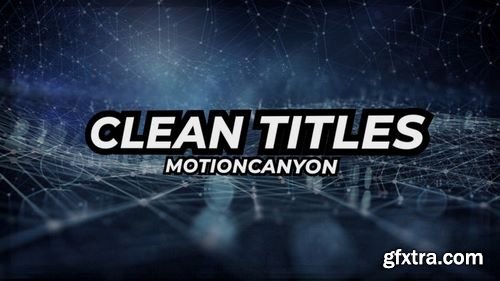 MotionArray Clean Titles 161597
